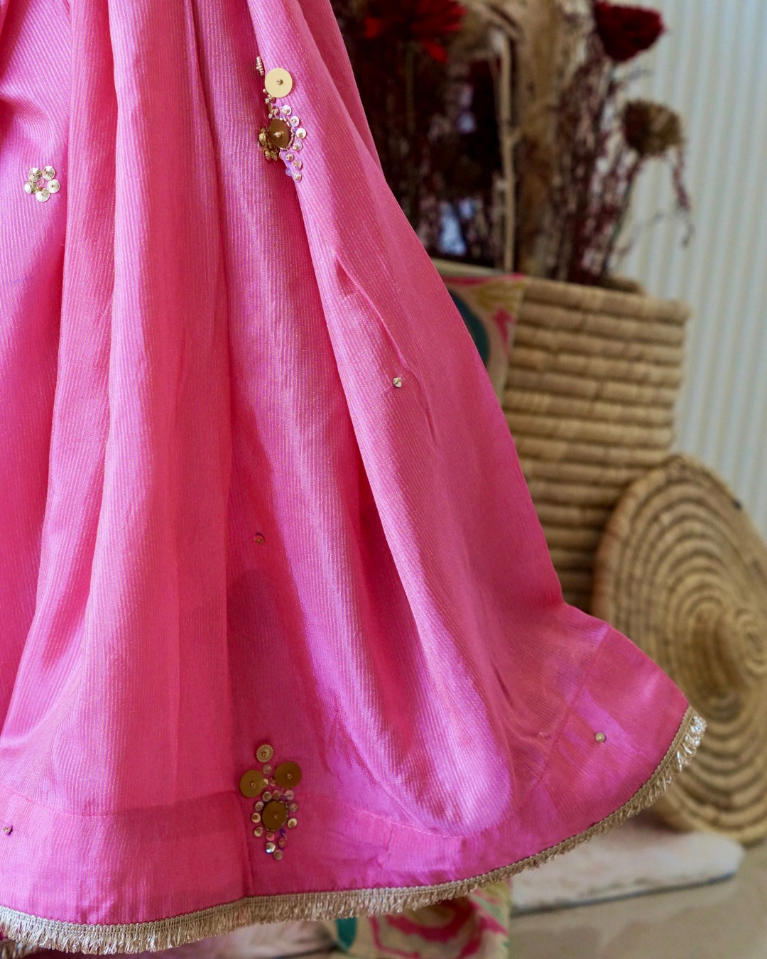 Rose Élan Saree