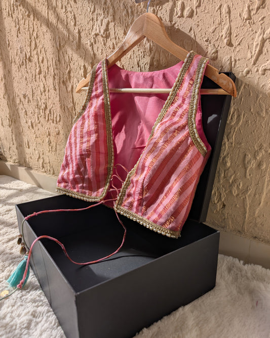 Blouse: Candyline Pink Tassels
